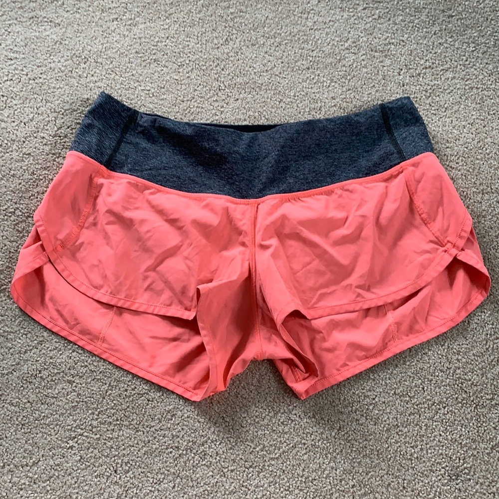 2.5” LuluLemon Low-Rise Speed Up Shorts